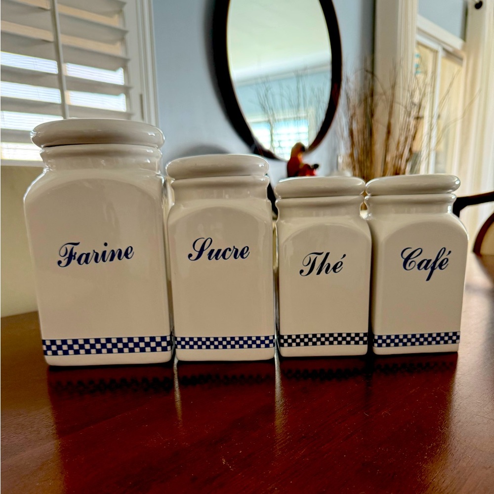 Vintage four Jay Willfred Canister Set